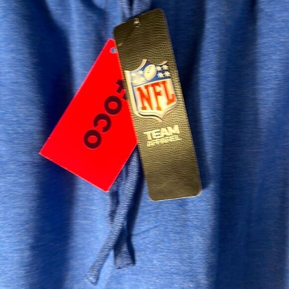 NFL Team Apparel Blue Buffalo Bills Sweatpants Shorts size L Large NEW - Picture 4 of 9